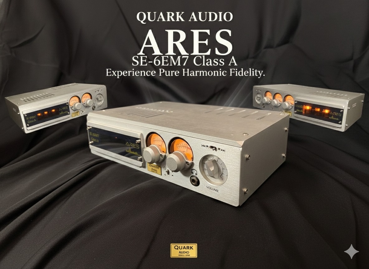 Amplificateur Quark Audio ARES SE-6EM7 Class A